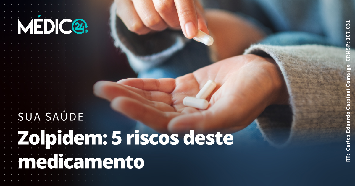 Zolpidem: 5 riscos deste medicamento