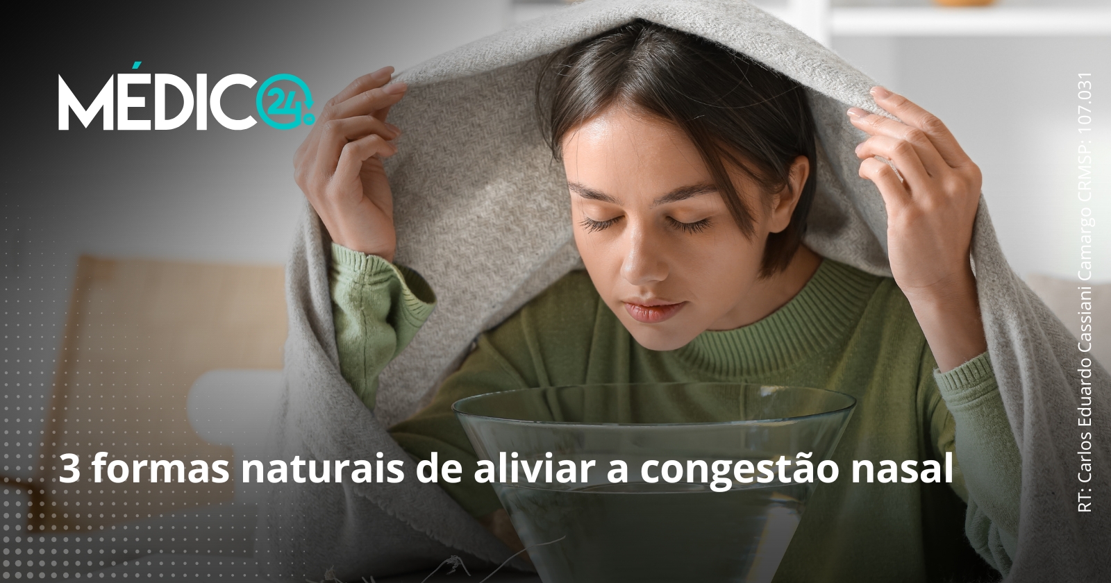 3 formas naturais de aliviar a congestão nasal